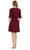 London Times T5862M - V-Neck Front Button Cocktail Dress Cocktail Dresses