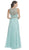 Long A-Line Embellished Prom Dress Dress