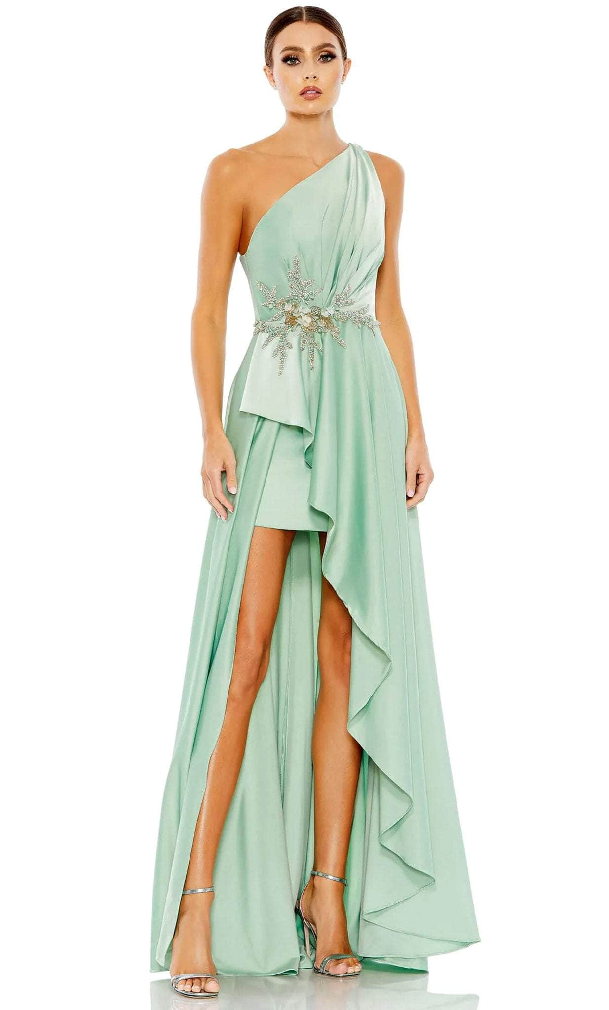 Sage Green Dresses | Shop Sage Green Bridesmaid Gowns Online | Couture ...