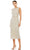 Mac Duggal Cocktail - 5471D Jewel Knee-Length Dress Special Occasion Dress 2 / Nude