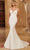 Mary's Bridal MB2127 - Sleeveless Deep V-Neck Wedding Gown Bridal Dresses 10 / White