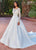 Mary's Bridal MB3149 - Floral Appliqued Bateau Neck Wedding Gown Special Occasion Dress