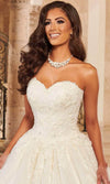 Marys Bridal MB6100 Beaded Waist Sweetheart Neck Bridal Gown 
