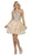 May Queen - Bead Embellished A-Line Cocktail Dress MQ1662 CCSALE 6 / Mauve