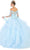 May Queen LK109 - Floral Applique Ballgown Ball Gowns