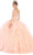 May Queen LK109 - Floral Applique Ballgown Ball Gowns