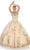 May Queen LK123 - Illusion Beaded Regal Ballgown Ball Gowns
