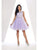 May Queen - MQ1280 Embroidered High Neck A-line Dress Homecoming Dresses 4 / Lilac