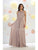 May Queen - MQ1479 Halter Neck A-Line Dress Bridesmaid Dresses 4 / Mocha