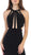 May Queen - MQ1579 Multi-Cutout Beaded Halter Sheath Gown Special Occasion Dress