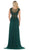 May Queen MQ1580 - Cap Sleeve A-Line Formal Dress Formal Gowns