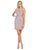 May Queen MQ1715 - Off Shoulder Fitted Cocktail Dress Party Dresses 4 / Mauve