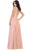 May Queen MQ1754B - Laced A-Line Evening Dress Evening Dresses