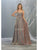 May Queen - MQ1760 Strappy Sweetheart Bodice A-Line Dress Evening Dresses 4 / Mocha