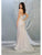 May Queen - MQ1789 Plunging V-neck Trumpet Dress Prom Dresses