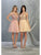 May Queen - MQ1800 Embellished Deep V-neck A-line Dress Homecoming Dresses