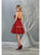 May Queen - MQ1800 Embellished Deep V-neck A-line Dress Homecoming Dresses