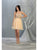 May Queen - MQ1800 Embellished Deep V-neck A-line Dress Homecoming Dresses