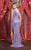 May Queen MQ1874 - V-Neck Glitter Evening Dress Evening Dresses