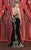 May Queen MQ1883 - Silver Embellished Evening Gown Special Occasion Dress