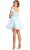 May Queen MQ1897 - Off Shoulder A-Line Cocktail Dress Cocktail Dresses