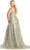 May Queen MQ1903 - Glittered A-Line Evening Dress Evening Dresses