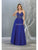 May Queen - RQ7841 Bead Embellished Deep V-Neck A-Line Dress Prom Dresses