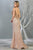 May Queen - RQ7877 Embellished V-neck Trumpet Dress Evening Dresses