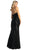 May Queen RQ7940 - Sequined V-Neck Evening Dress Evening Dresses