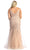 May Queen RQ7947 - Embroidered Trumpet Evening Dress Evening Dresses