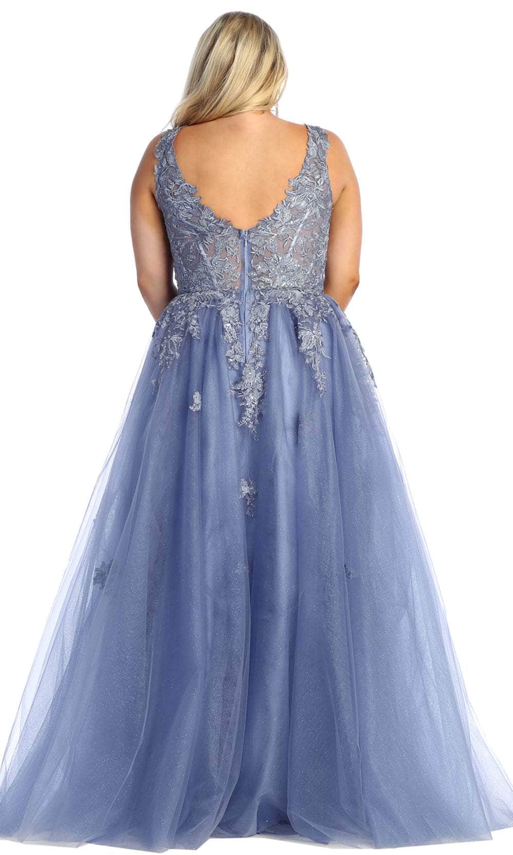 Royal Blue Ball Gown With 3D Floral Applique And Lace Tulle 2021 Blue Corset  Prom Dress For Quinceanera, Princess Sweet 16 With Long Corset At  Affordable Price From Lovemydress, $76.5