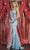 May Queen RQ7952 - Embellished Slit Long Gown Evening Dresses 4 / Babyblue