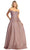 May Queen - Sweetheart Glittered Prom Gown MQ1915 - 1 pc Burgundy In Size 18 Available CCSALE 18 / Burgundy