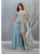 May Queen - Sweetheart Pleated Evening Dress RQ7876 - 1 pc Dusty Blue In Size 16 Available CCSALE 16 / Dusty Blue