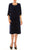 Maya Brooke 29733 - 2 Piece Formal Midi Dress Special Occasion Dress 14W / Navy