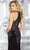 MGNY By Mori Lee - Halter Trumpet Evening Gown 71625SC - 1 pc Black In Sizes 4 Available CCSALE