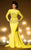 MNM Couture - 2186 Laced Jewel Neck Mermaid Dress Special Occasion Dress 0 / Yellow