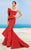 MNM Couture - 2344 Peplum Fantasy Asymmetric Mermaid Gown Special Occasion Dress