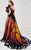 MNM Couture 2381 - Butterfly Print Evening Gown Evening Dresses