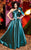 MNM Couture - 2436 Structured Asymmetrical Bow Ornate Ballgown Special Occasion Dress