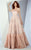 MNM Couture - G0856 Fringe Semi-Sweetheart A-line Dress Special Occasion Dress