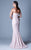 MNM COUTURE - G1091 Ruffled Sweetheart Mermaid Dress In Pink