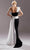 MNM COUTURE G1502 - Two-Toned Mermaid Evening Gown Evening Dresses