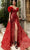 MNM Couture K3948 - Ruffled A-Line Formal Dress Prom Dresses 0 / Red