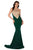 MNM Couture - N0014 Sleeveless Illusion Metallic Trumpet Gown Special Occasion Dress