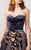 MNM COUTURE - N0280 Bustier Illusion Cutout Velvet Gown Special Occasion Dress