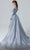 MNM COUTURE N0443 - Off-shoulder Long Sleeve Evening Gown Evening Dresses