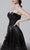 MNM COUTURE N0462 - Strapless Origami Style Evening Dress Evening Dresses