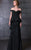 MNM Couture - Peplum Off-Shoulder Evening Gown  N0104 Special Occasion Dress