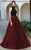 MNM Couture - Shirred Halter Neck Ballgown N0124 Special Occasion Dress